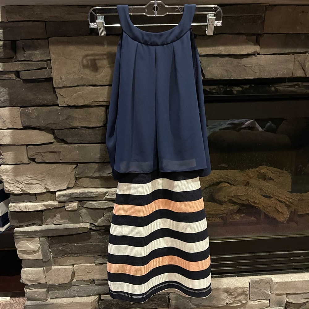 Open back dress